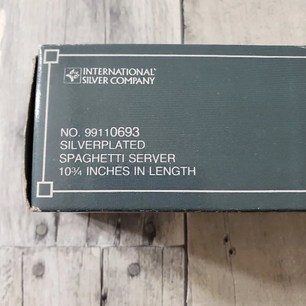 Vintage Unused Silver-plated Spaghetti Server